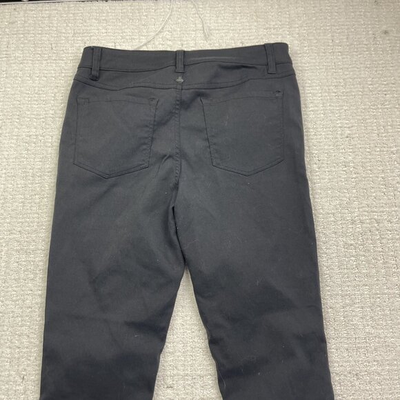 Prana Casual Pants Black Womens Size 6 Minimalist Lightweight stretch Skinny - Picture 7 of 8